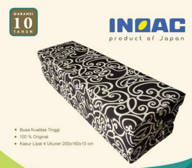 KASUR LIPAT BUSA INOAC JAPAN ORIGINAL JAPAN QUALITY TEBAL 5CM / 10CM (GARANSI 10 TAHUN)