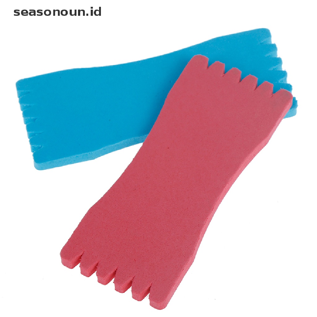(Seasonoun) 10pcs Papan Penggulung Senar Pancing Bahan Busa Eva