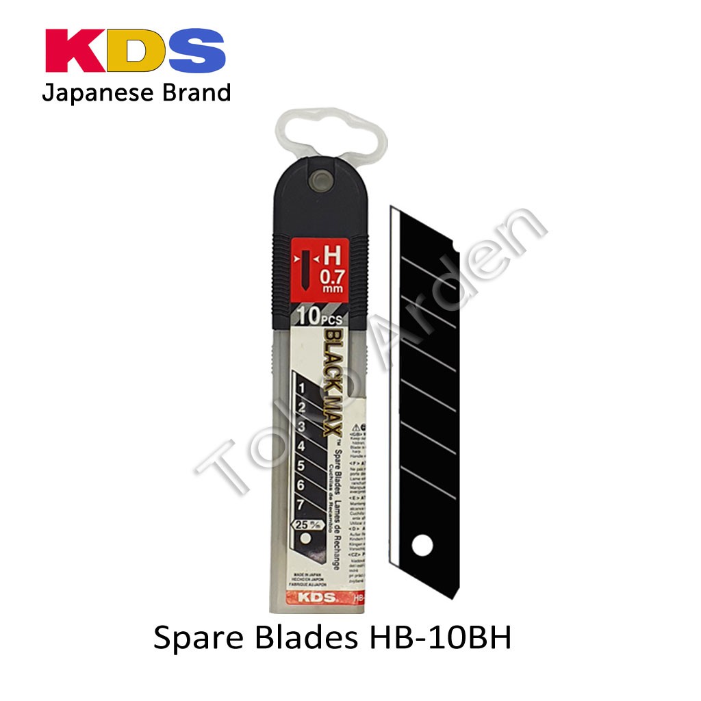 

Pisau Cutter KDS Spare Blades HB-10BH / KDS CUTTER
