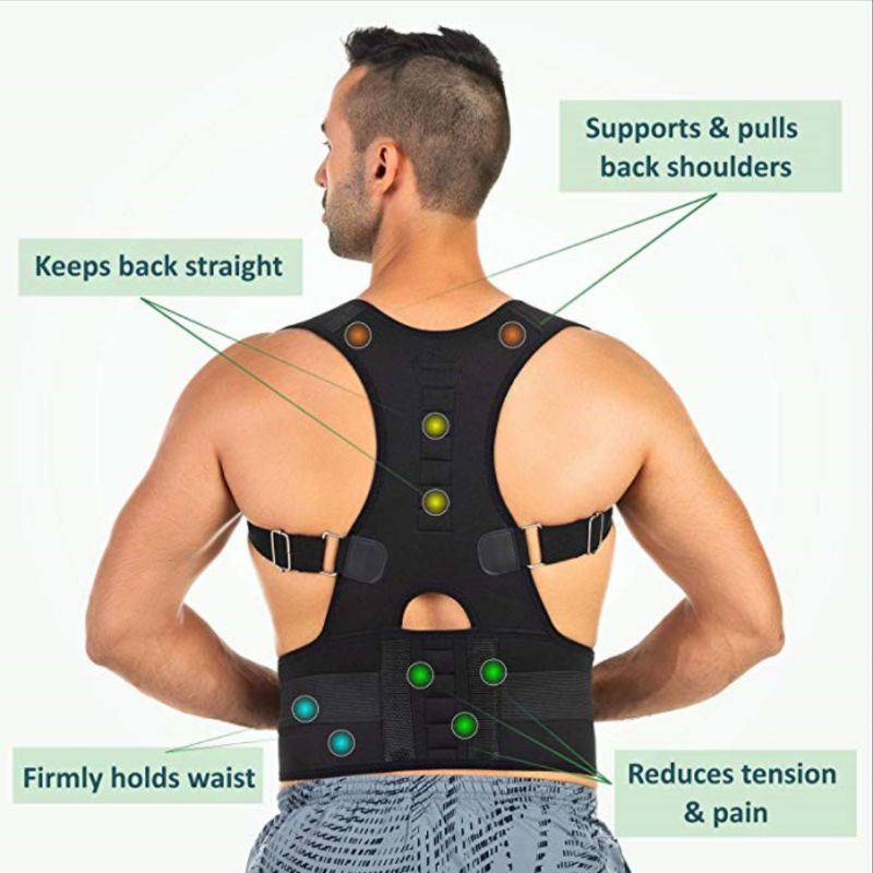 POSTURE CORRECTOR MAGNETIC KORSET Penegak Punggung Penyangga Punggung Magnet Alat Terapi Punggung