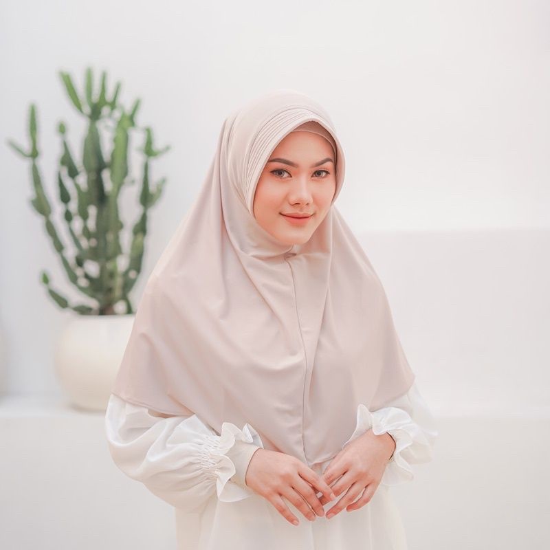 JILBAB BERGO HAMIDAH SPANDEX JERSEY HIGH QUALITY | HIJAB SPORT-7