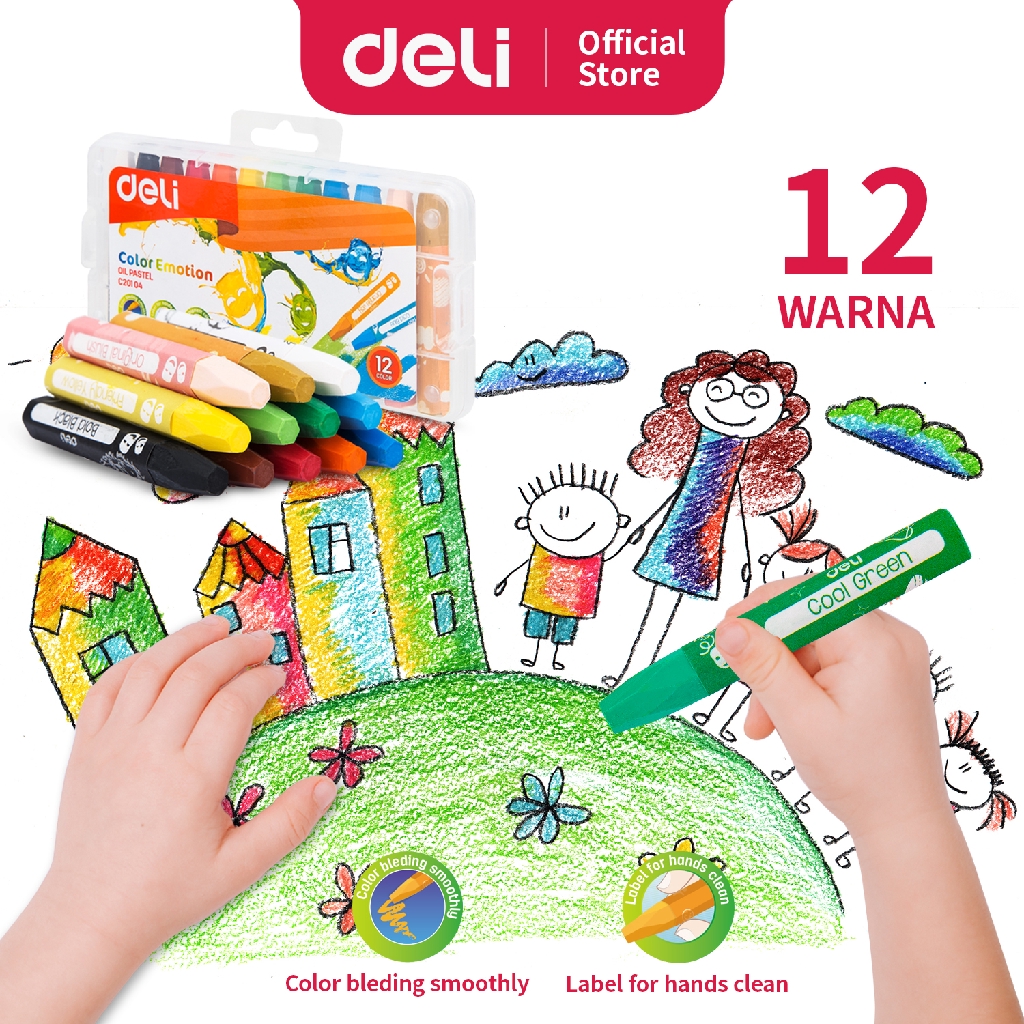 Kelemahan Crayon Oil Pastel Cara Golden