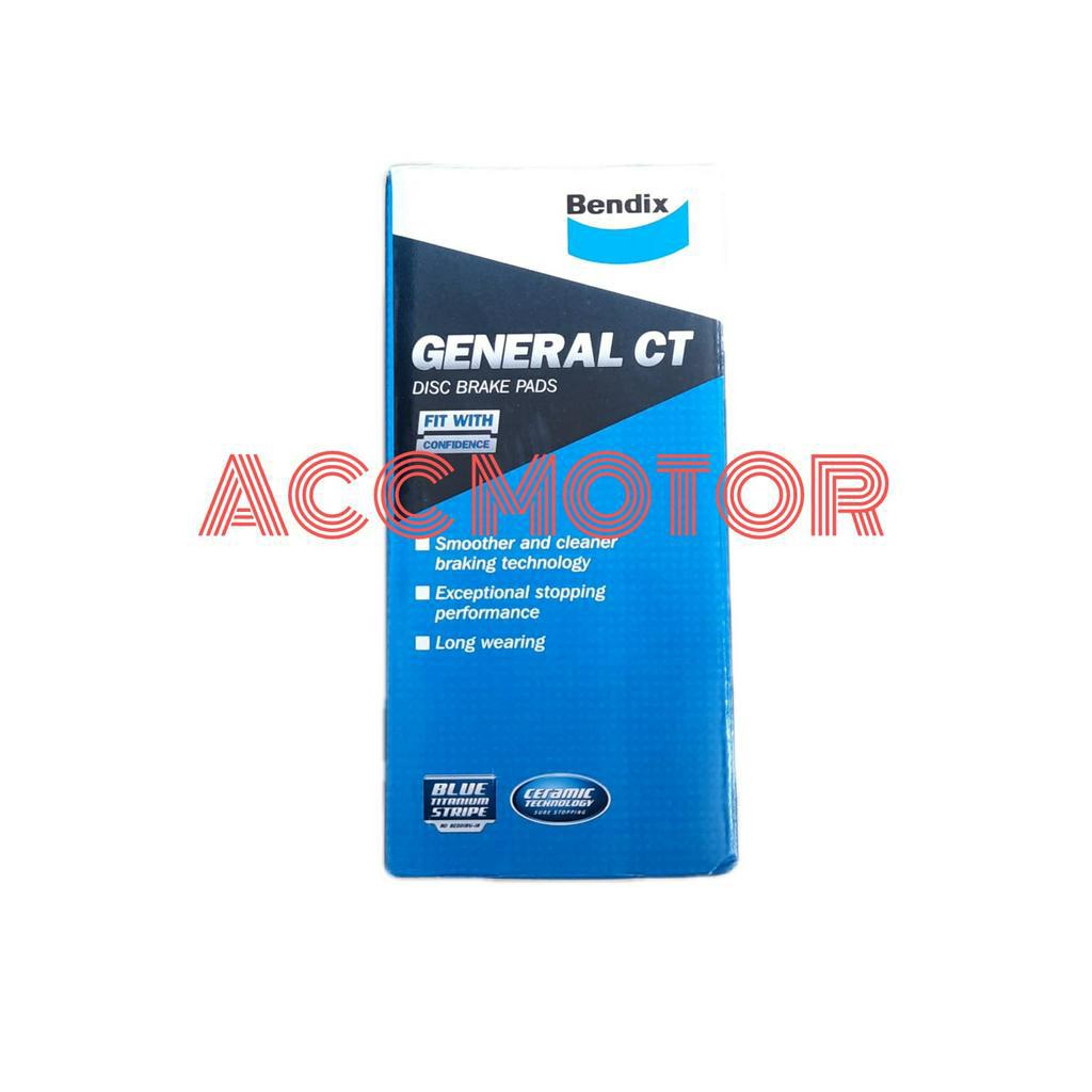 Kampas Rem Belakang Honda Jazz GD3, GE8 2006-2013 Bendix DB 1163