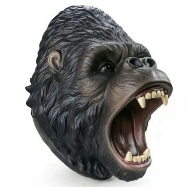 

Promo Hi Quality Animal Head Kepala Gorilla Kingkong Hand Puppet Limited