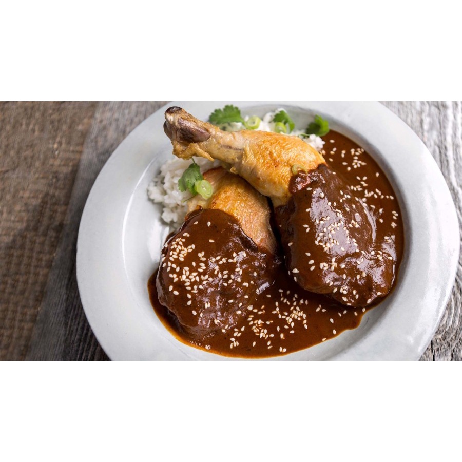 

Frontera Red Mole Skillet Sauce Ancho Sauce Bumbu Saus Cokelat Mexico Chef Rick Bayless