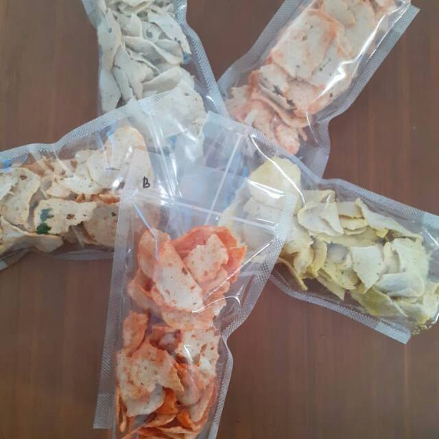 

Keripik basreng aneka farian rasa