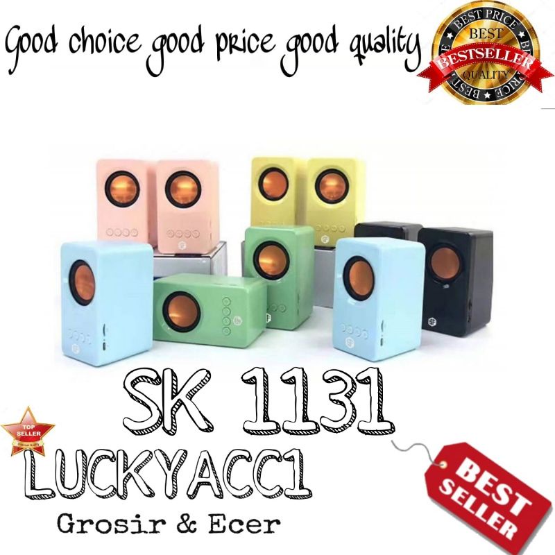 LC - Speaker bluetooth  AK - 1131 / Speaker komputer portabel