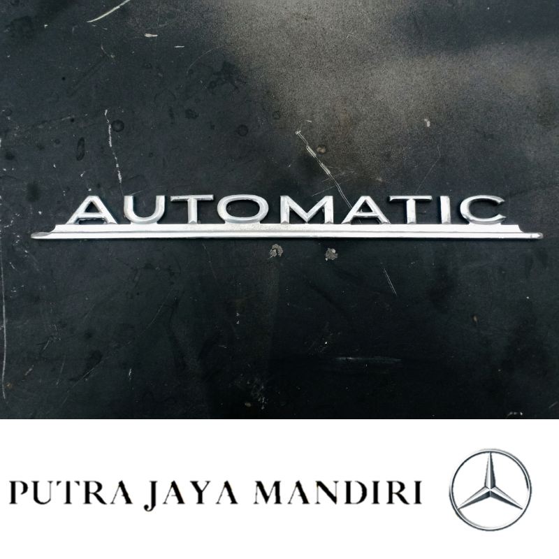Emblem Automatic Original Mercedes Benz w123, w108, w109, w115, w116