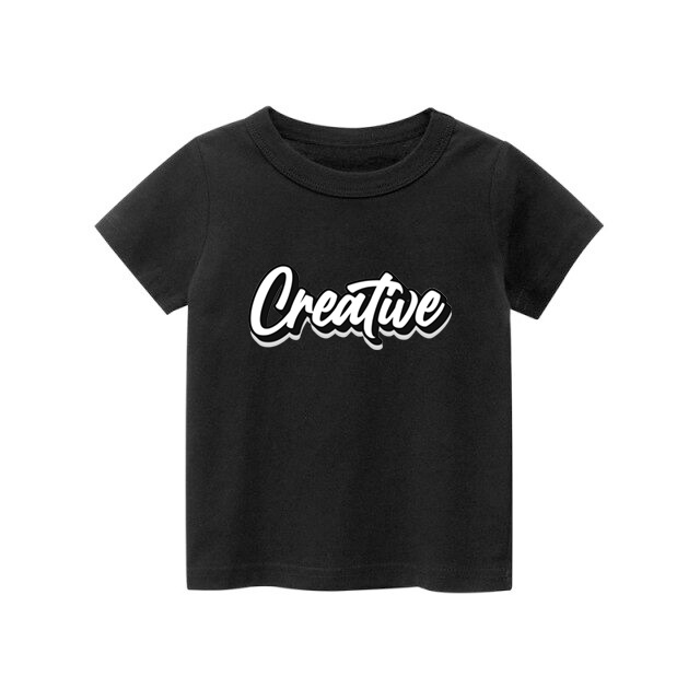 Kaos anak Creative kaos untuk anak umur 1-8 tahun