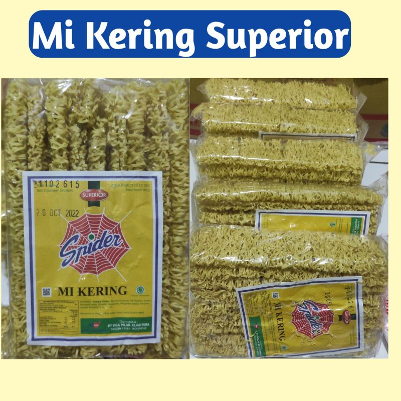 

Mi kering - 303 g - Superior - Mi Hajatan - Mi Berkat