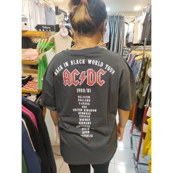 KAOS BAND ACDC &gt; ACDC BACK PRINT &gt; ACDC &gt; PINK FLOYD  &gt; ORIGINAL BY H&amp;M