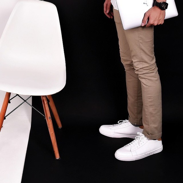 ALTER WHITE |ManNeedMe x FSTP| Sepatu Sneakers Pria Casual ORIGINAL