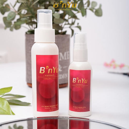 Qeila - B'nYu SAFRON FACE MIST 60 ML &amp; 100 ML BNYU SAFFRON ORIGINAL