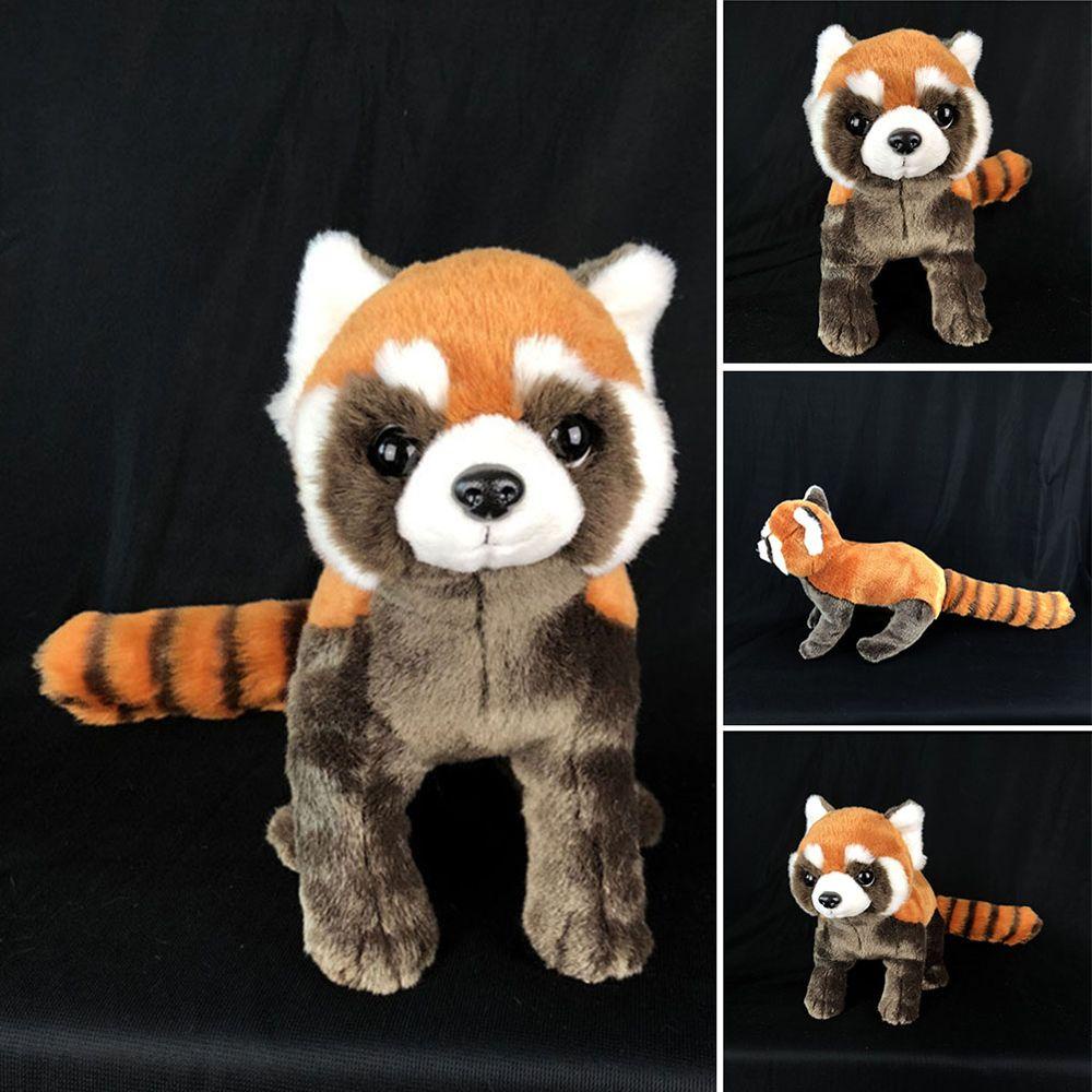 Quinton Simulasi Panda Merah Lucu Mainan Hadiah Untuk Anak Laki-Laki Perempuan Mainan Anak Boneka Binatang Untuk Anak Panda Merah Mainan Mewah