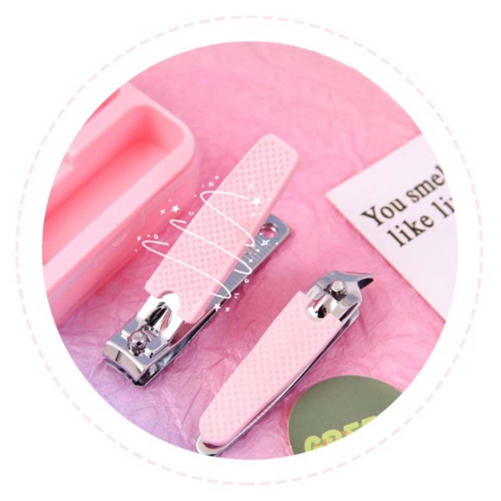 Mxbeauty Kartun Gunting Kuku Lucu Warna-Warni Alat Pedicure Stainless Steel Trimmer Kecantikan Manicure Alat Pemotong Kuku