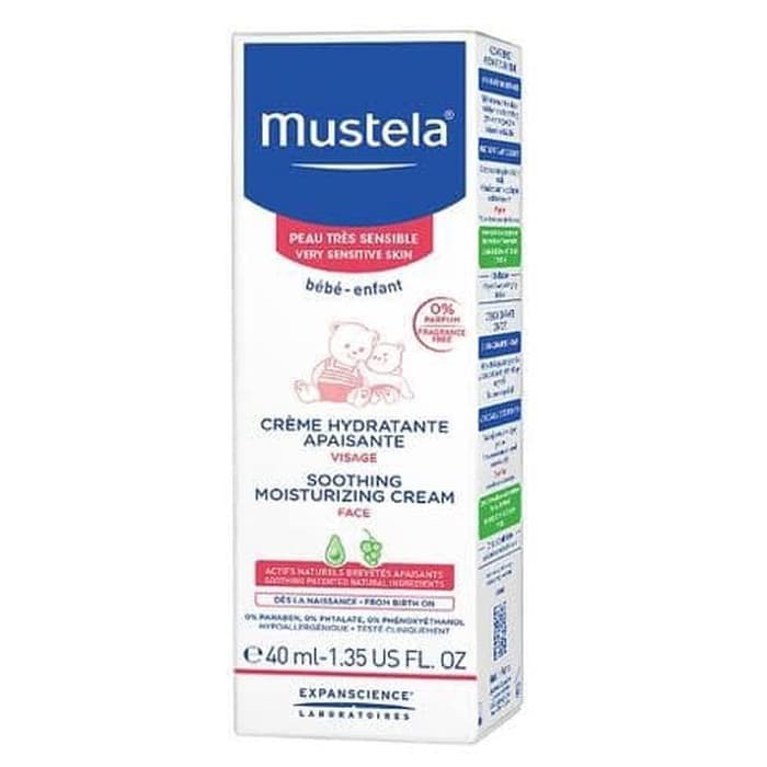 Mustela Moisturizing Cream 40ml Cream Muka Bayi