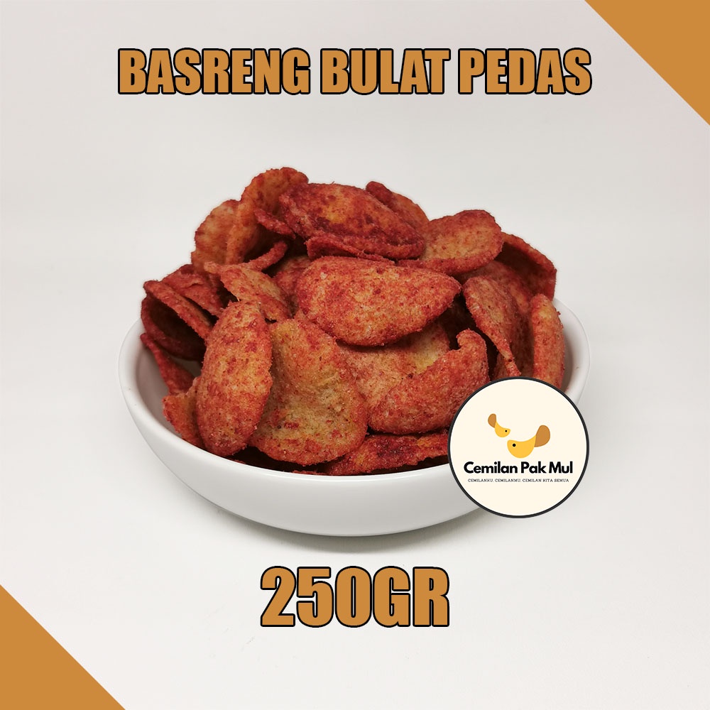 

( 250GR ) BASRENG BULAT PEDAS / BAKSO GORENG BULAT PEDAS