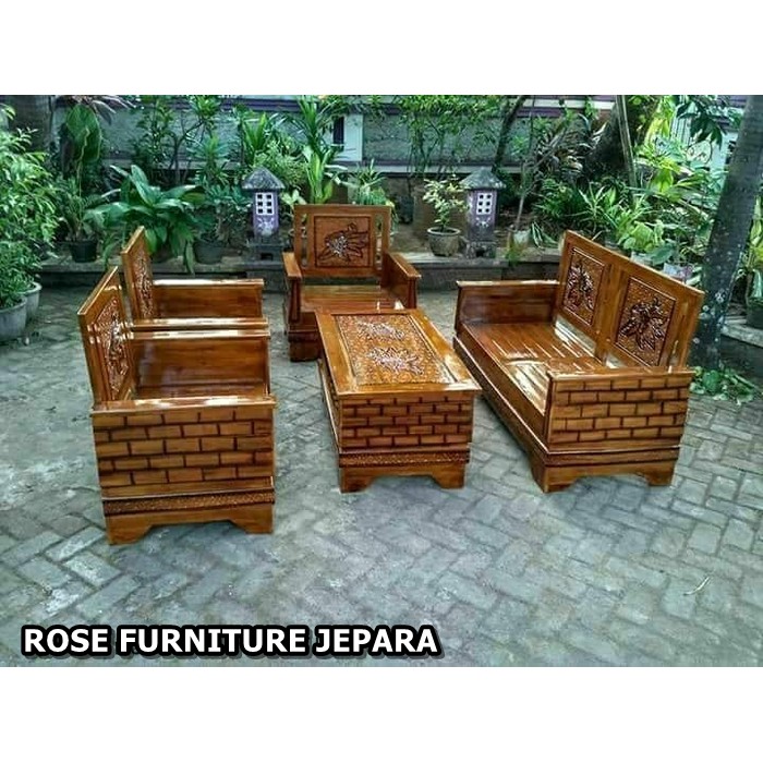 Kursi Piramid Ruang Tamu Minimalis Modern MEBEL JEPARA