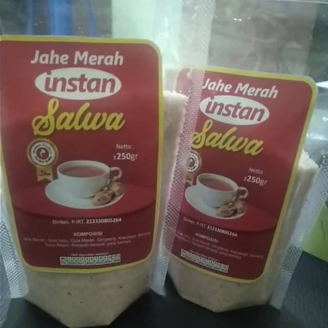 

Jahe merah refill 250gr salwa