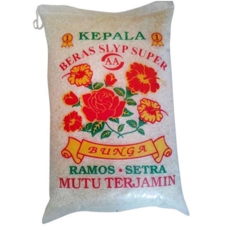 

Beras slyp super cap bunga 5kg