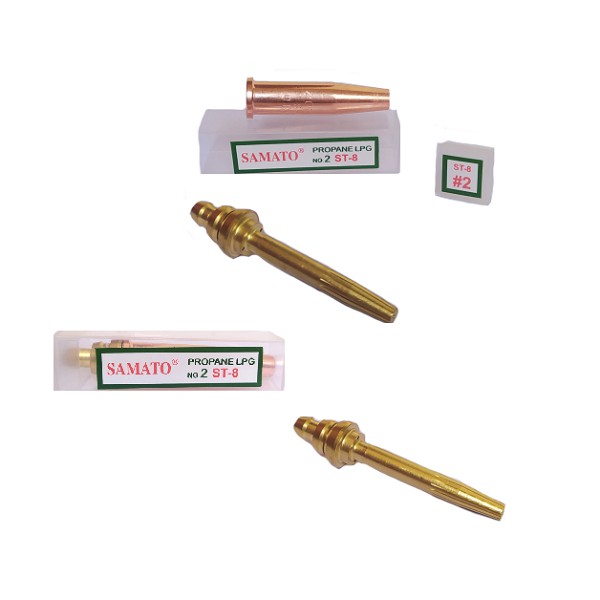 SAMATO Cutting Tip LPG Atau Mata Blender Strong 8 / Mata Cutting Nozzle No.1  No.2  No.3 Mata Cutting no 1 2 3Samato