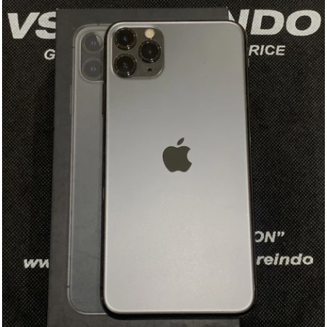iPhone 11 Pro Max 64 GB Ex iBox Indonesia Fullset Original Second Ex Pemakaian Good Condition