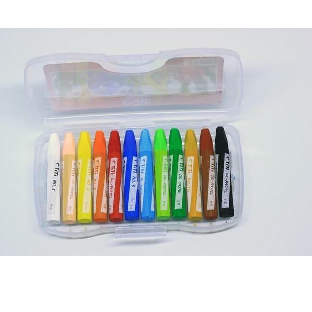 

pj ZKI Oil pastel / Crayon Titi 12 warna MK Best Product¯