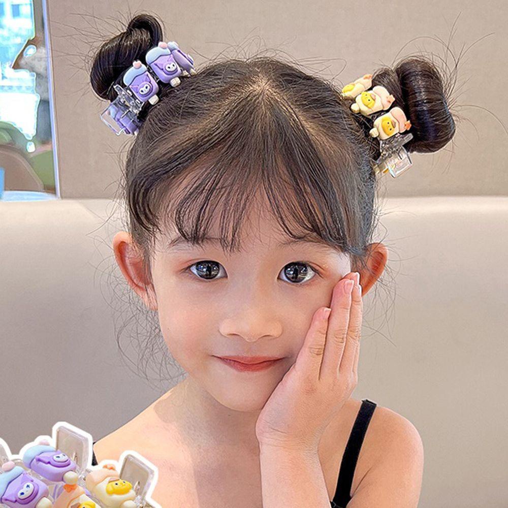 Needway Jepit Rambut Anak Warna-Warni Fashion Kuromi Cute Melody Kawaii Korean Style Hair Claw