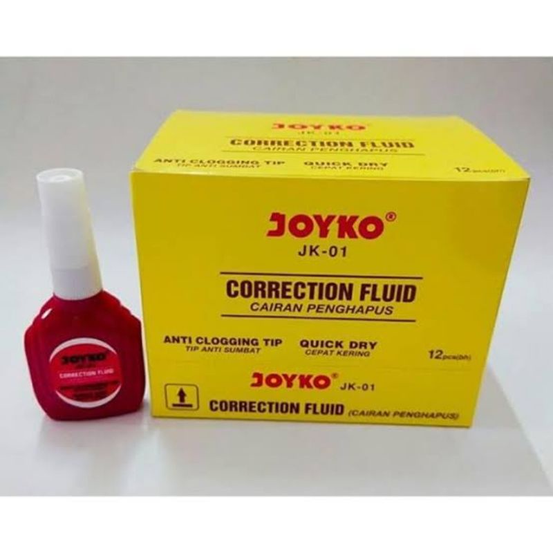 

Tip Ex Cair Joyko Correction Fluid JK01