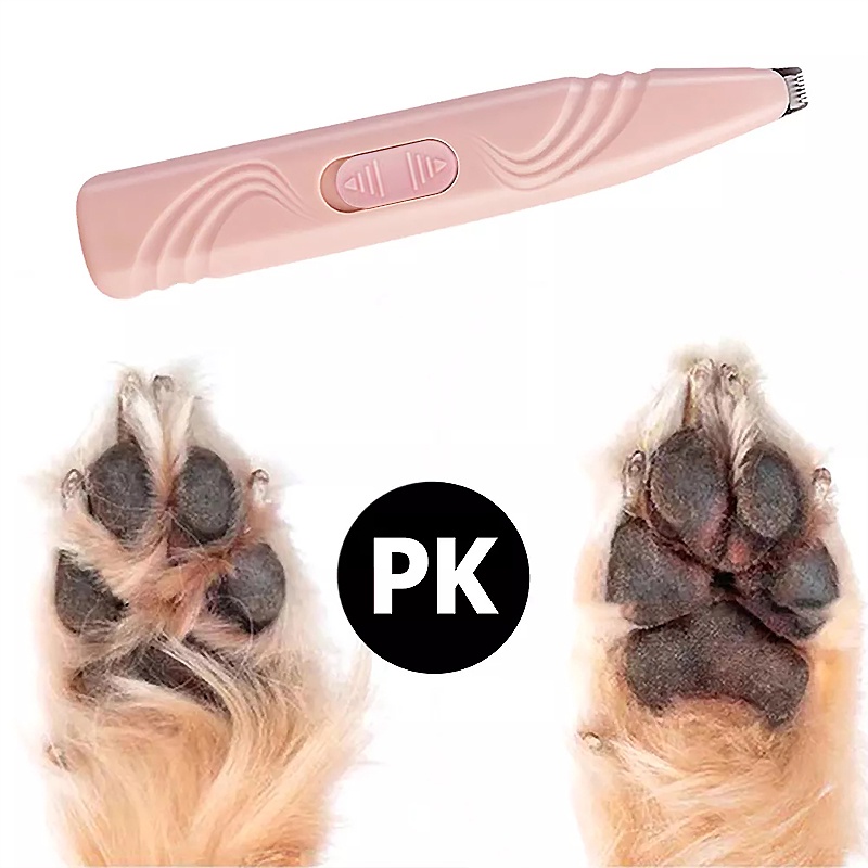 Pet Trimmer Paw Cukuran Paw Alat Cukur Bulu Elektrik Pet Mini   Clipper Paw Pet Paw Toe Hair Clipper Alat Cukur Pet Paw Trimmer Elektrik Grooming Kucing