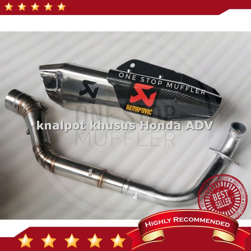 Harga Knalpot racing akrapovic rossi honda adv 150 adv150