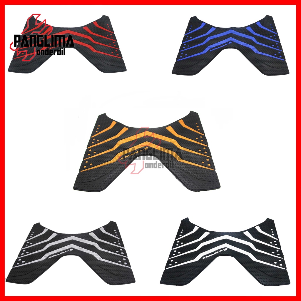 Karpet Karet Honda Vario 125-150 New LED eSP 2018-2022 Merah-Biru-Putih-Abu-Emas-Gold Keset Pijakan Alas Kaki Motor