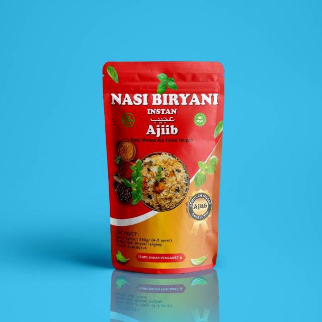 

Nasi biryani instan