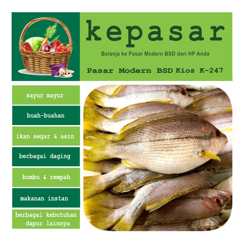 

Ikan Kuniran 500 g