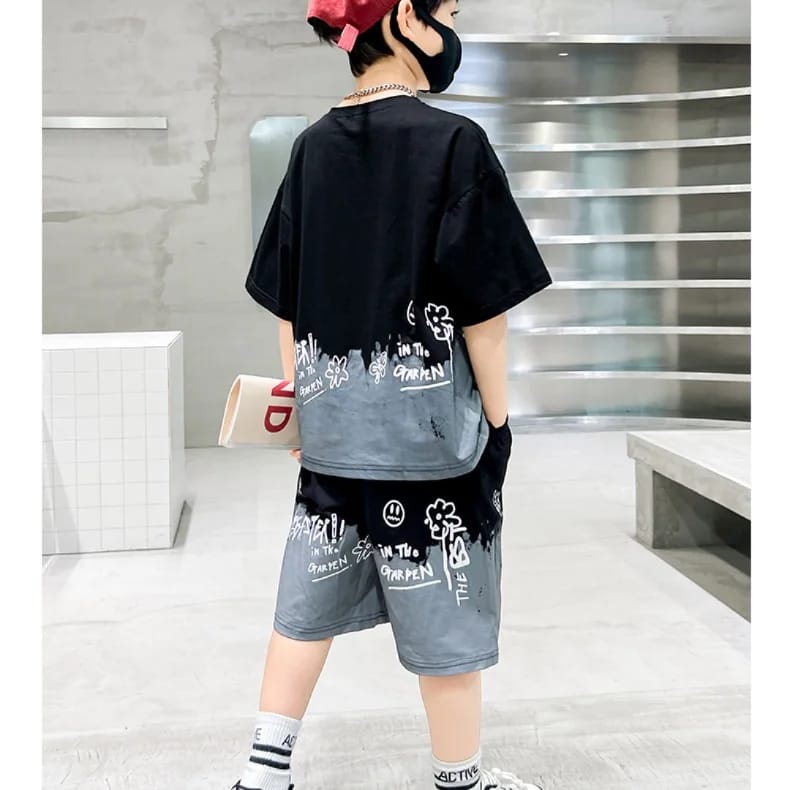 JOSH SET BAJU SETELAN CASUAL DAILY ANAK REMAJA COWOK FASHION KOREA IMPORT SPORT