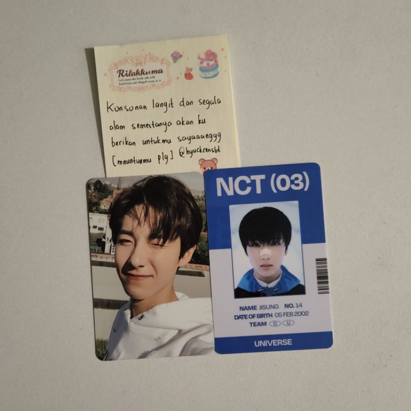 renjun empathy reality/wink + idc univ jisung ( booked )