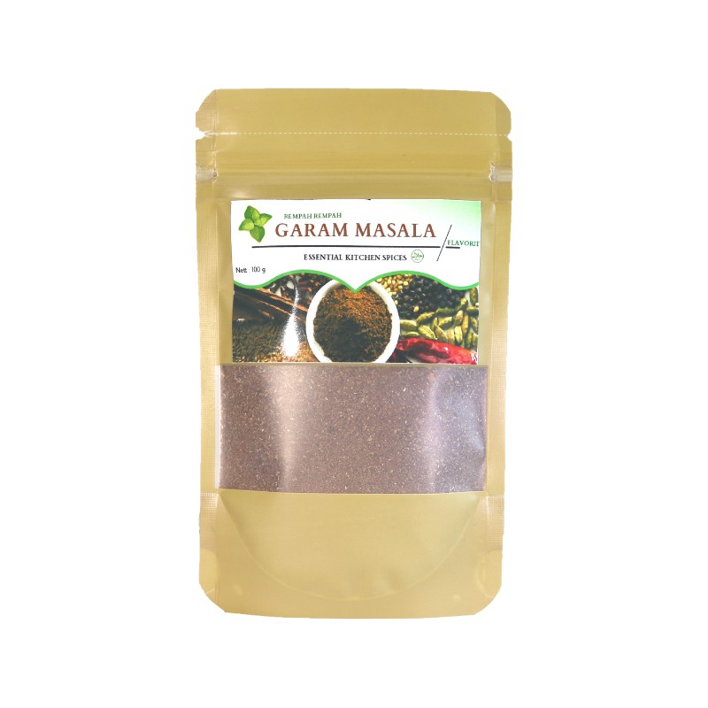 Bumbu Garam Masala Bubuk Bahan Makanan Pokok Dapur Kering Rempah Penyedap Rasa Racik Herbal Murni