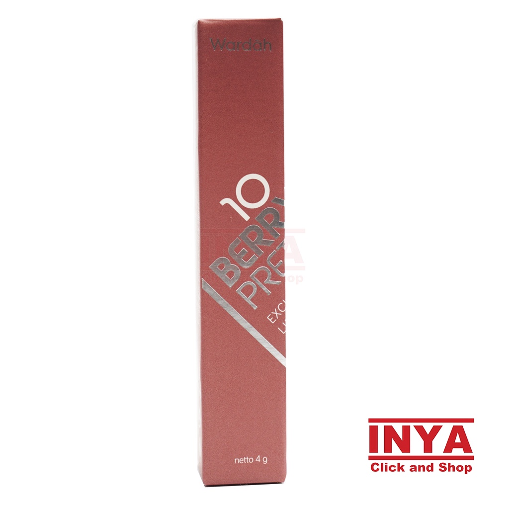 WARDAH EXCLUSIVE MATTE LIP CREAM 10 BERRY PRETTY 4gr