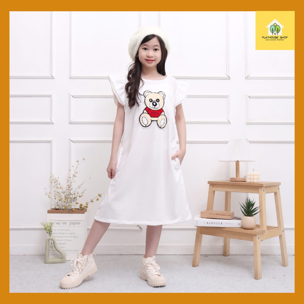 Dress Anak Perempuan Baju Rumah Homewear Kids Style 4 -15 Tahun