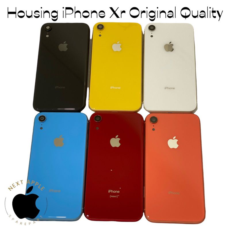 HOUSING IP XR ORIGINAL CASING KESING / HOUSING CASE IP XR