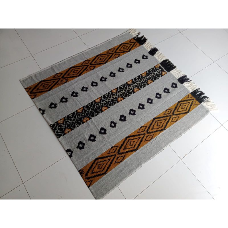 ELPHI Kain Tenun Etnik Toraja Gold Silver