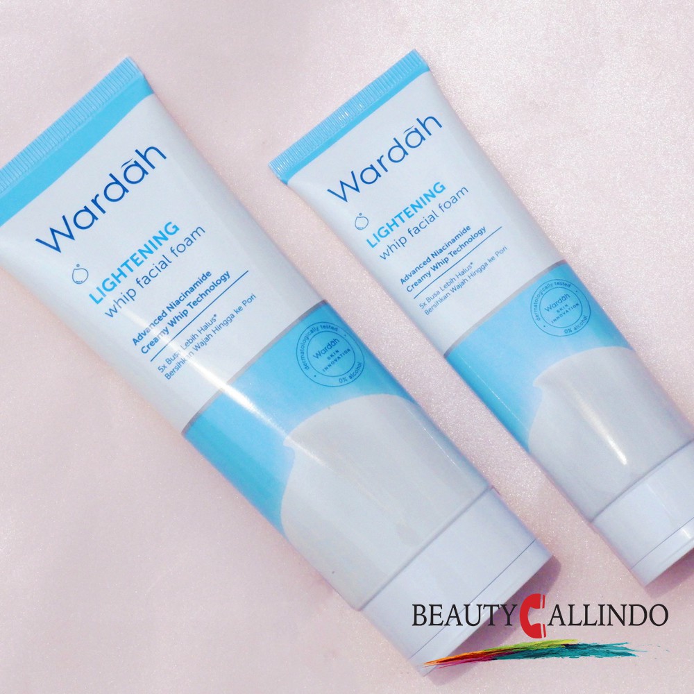 Wardah Lightening Whip Facial Foam | Pembersih Wajah