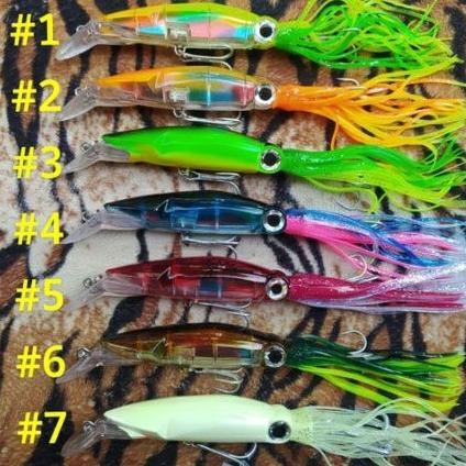 UMPAN CASTING TROLLING SQUID CUMI TERLARISS...,,,,,