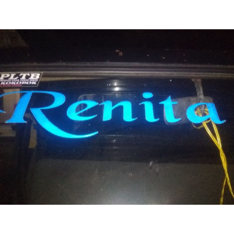 custom sticker cutting kaca depan/belakang mobil