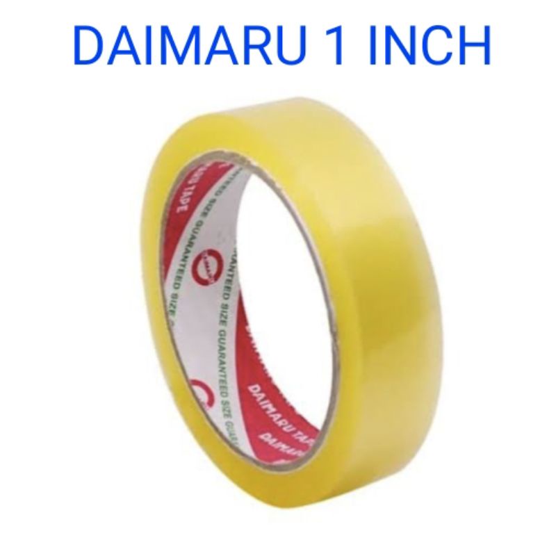 

Selotip Daimaru 1 Inch / Solatip / Isolasi Daimaru 24mmx72Yard