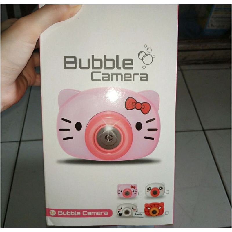 Mainan anak bubble camera sabun gelembung air sabun bentuk kamera