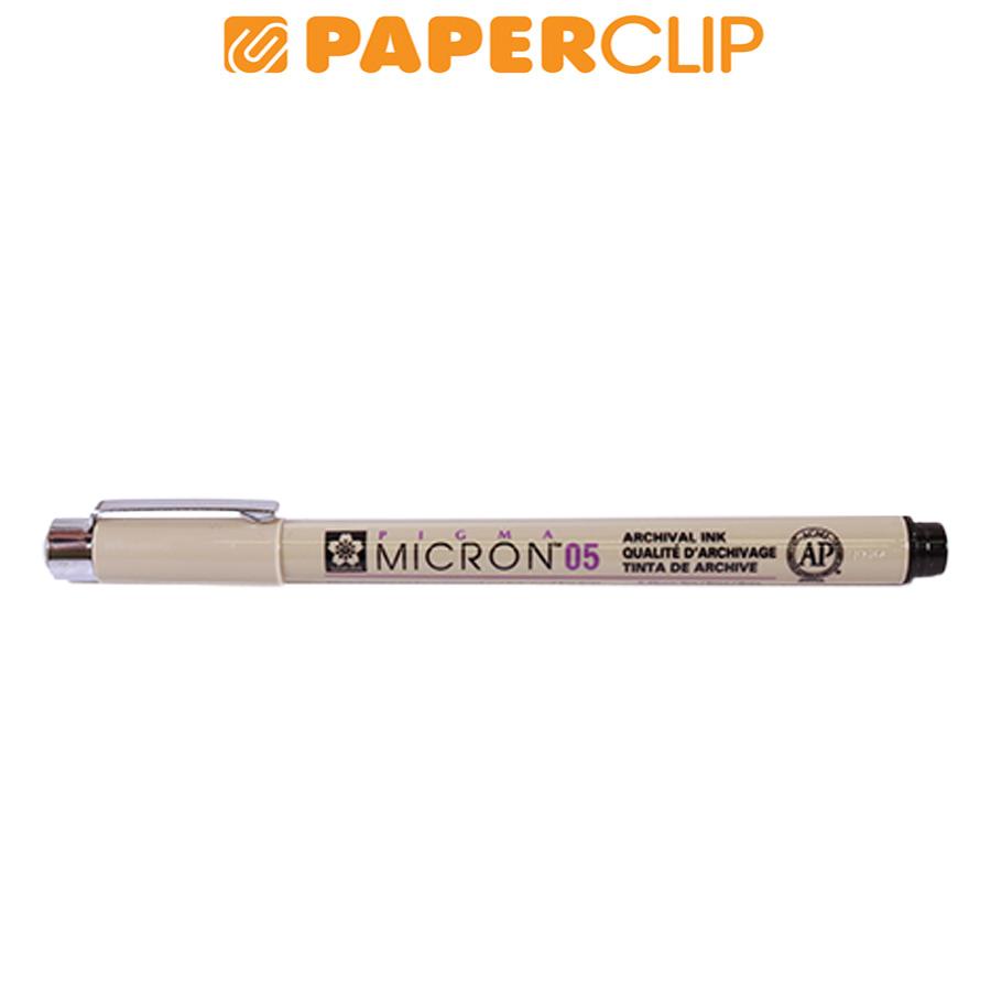 

BALLPOINT SAKURA PIGMA MICRON 05 BLACK