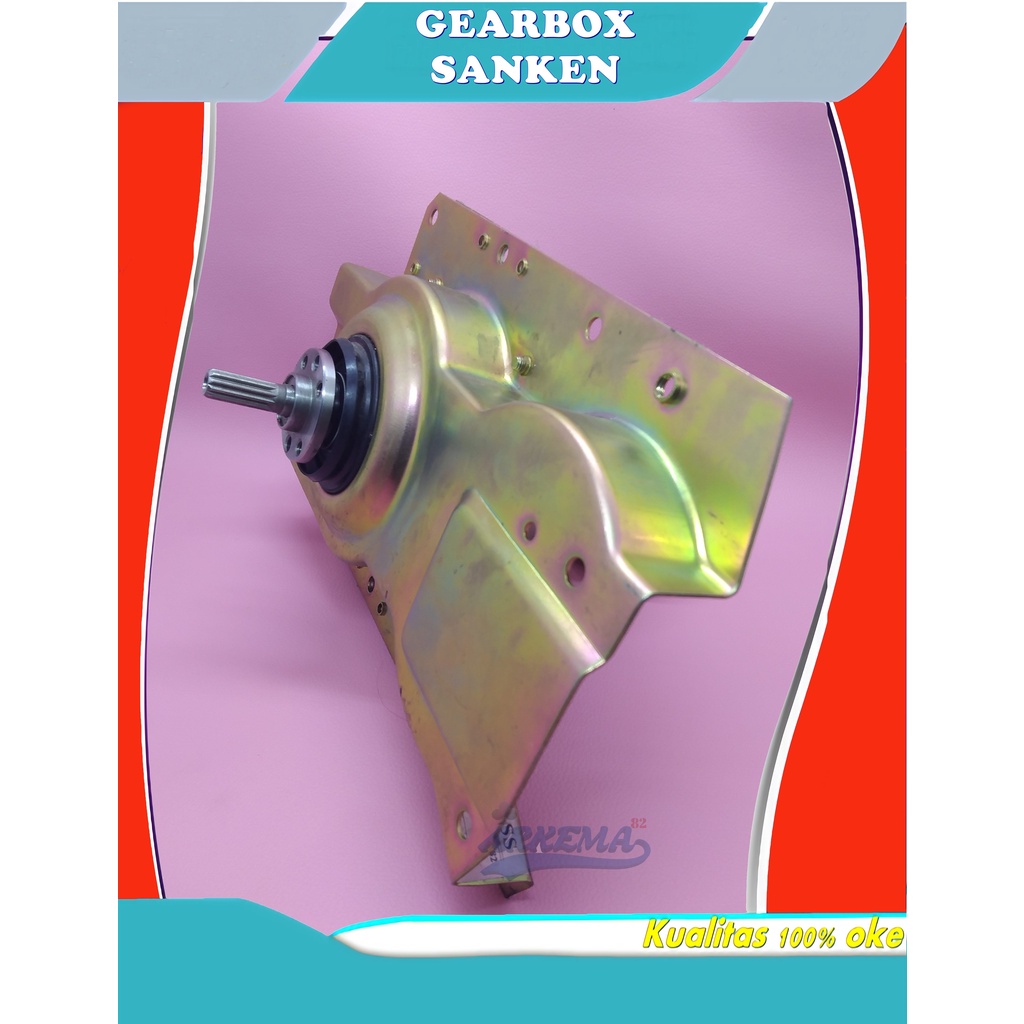 GEAR BOX MESIN CUCI SANKEN ORIGINAL | GEARBOX 1 TABUNG | GIRBOX | GERBOX TOP LOADING UMUM UNIVERSAL