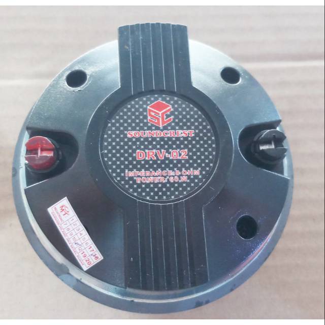 Driver horn tweeter ukuran 44 soundcrest drv-02