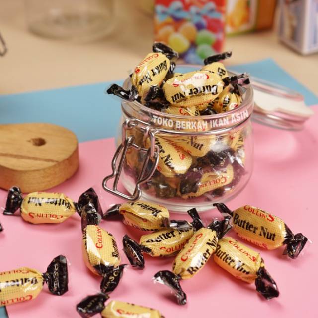 

Permen Kacang Butter Nut Collins 100gr / Peanut Candy Mirip Ting Ting